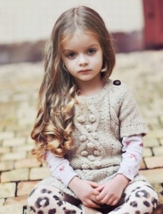 【儿童发型图片_女童发型绑扎方法_儿童发型