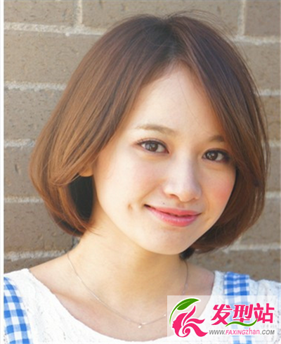 增加时尚气质 完美内卷短发发型一扫炎热