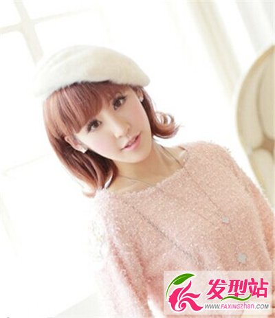 淑女風(fēng)外卷齊肩短發(fā) 紅棕發(fā)色顯高貴氣質(zhì)