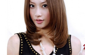 长发梨花头_中长发梨花头_中长发梨花头怎么烫_中长发梨花烫