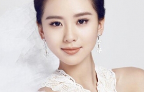 韩式新娘盘发图片_韩式新娘发型图片大全_韩式新娘婚纱照盘发