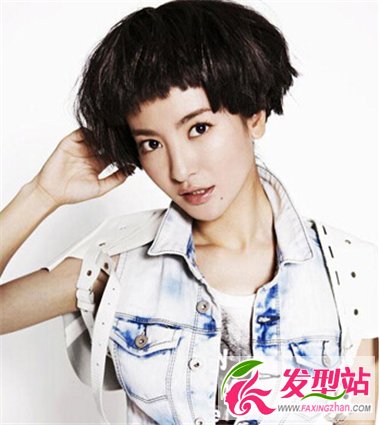 黑色发色适合什么短发造型 最流行时尚女生短发设计