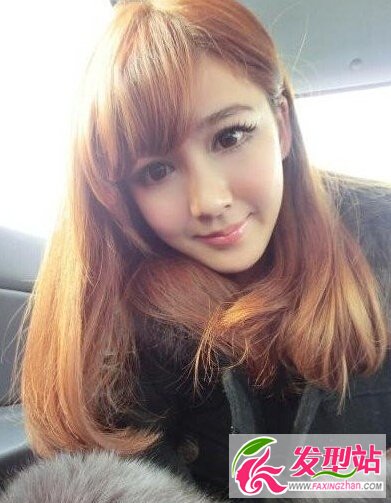 甜美中长发