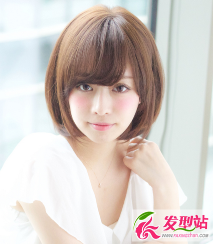 圆脸,短发,bobo,显瘦
