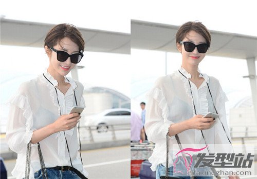 长脸适合什么发型?潮流短发修颜显瘦让你颜值飙升