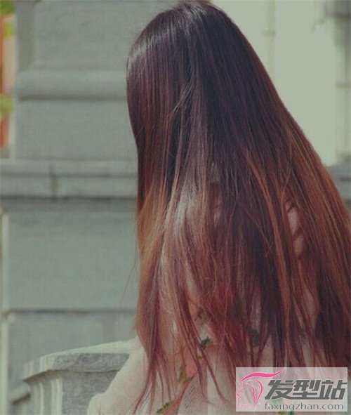 直发发型中长发