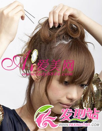 直发发型扎法 秋季卷出浪漫风情