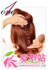 3款盘发DIY夏日清爽看不腻(组图)
