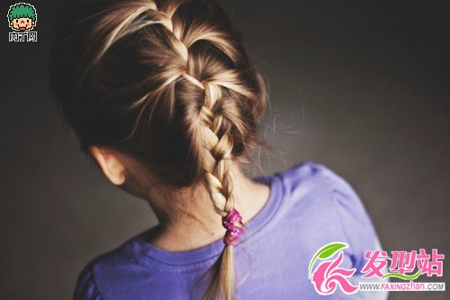 儿童发型图片-可爱儿童发型扎法