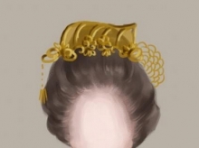 【古代发髻的盘法_唯美大气古典盘发_古代女子发髻】