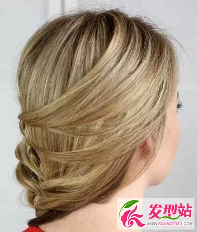 法式公主鱼骨辫编发教程图解