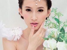 婚纱照发型
