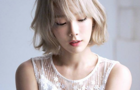 金泰妍发型图片 Taeyeon金泰妍最新短发 染发颜色图片