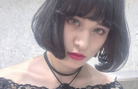 【图】波波头适合什么脸型 韩国女生短发波波头发型