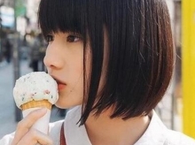 【图】女生学生头短发发型 齐肩短发女生学生头发型图片