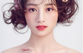 【图】短卷发造型＿短发卷发图片＿短卷发怎么打理