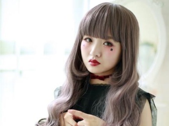 薯色长发染发效果图 最新女生染发发色