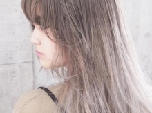 【亚麻色头发图片】亚麻色头发染发发型 亚麻色头发戴什么颜色发卡