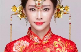 【图】韩式新娘发型_新娘发型设计_中式新娘发型_结婚当天新娘发型