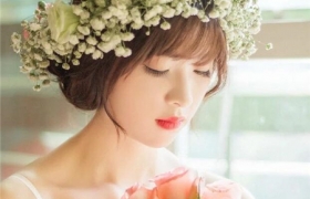 【图】2018最新新娘发型_结婚当天新娘发型图片_仙女系新娘发型大全