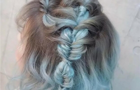 【图】桃心编发_花环编发_鱼骨编发_拳击辫编发_同心结编发_女生最新编发设计