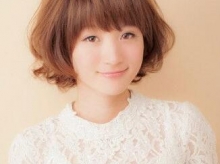 【图】梨花头发型图片＿长发梨花头＿短发梨花头发型图片