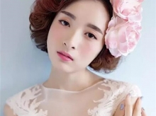 【鲜花发型】鲜花编发_鲜花新娘发型_鲜花造型大全