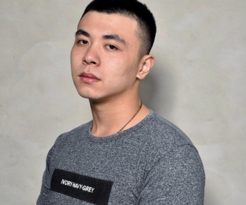 男生渐变式短发图片！清凉又帅气～