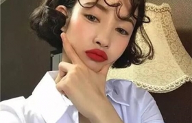 【卷刘海】女生卷刘海_女生卷刘海发型图片