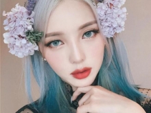 【pony发型图】美妆博主pony发色 pony发型图片