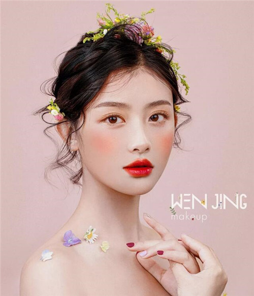 2020春季鲜花新娘发型 完美打造精致新娘