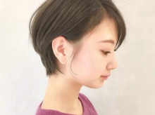 【露耳短发】女生露耳超短发_学生露耳短发