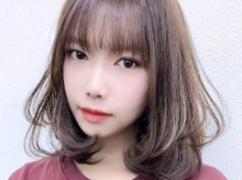 【梨花头发型图片】梨花头中长发_梨花头怎么卷