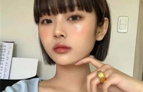 【短直发】短直发图片_短直发剪裁教程_短直发染发
