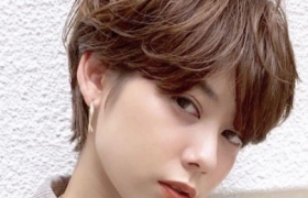 【纹理烫短发】纹理烫短发女_男士超短纹理烫
