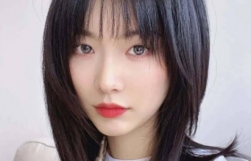 【中长直发】中长直发发型图片_中长直发怎么扎
