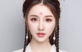【古风发型】古风扎发教程_古风发髻图片