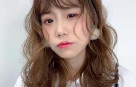 【韩式中长发】韩式懒卷中长发_韩式中长发扎发大全