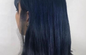 【蓝黑色】蓝黑色适合什么肤色_蓝黑色头发需要漂吗