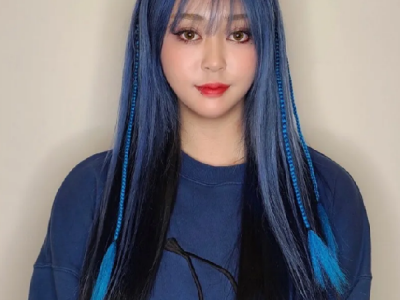 人气流行染发发色 蓝色发色更仙气迷人
