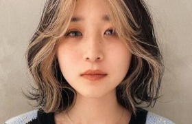 【刘海染】刘海挑染图片_jennie刘海染