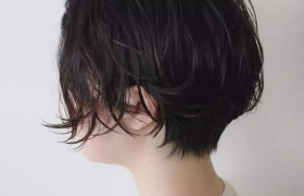 【烫短发发型】短发纹理烫造型_不显老的短发烫发
