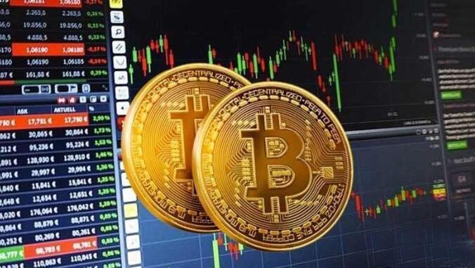 比特币杠杆交易与合约交易对比示意图